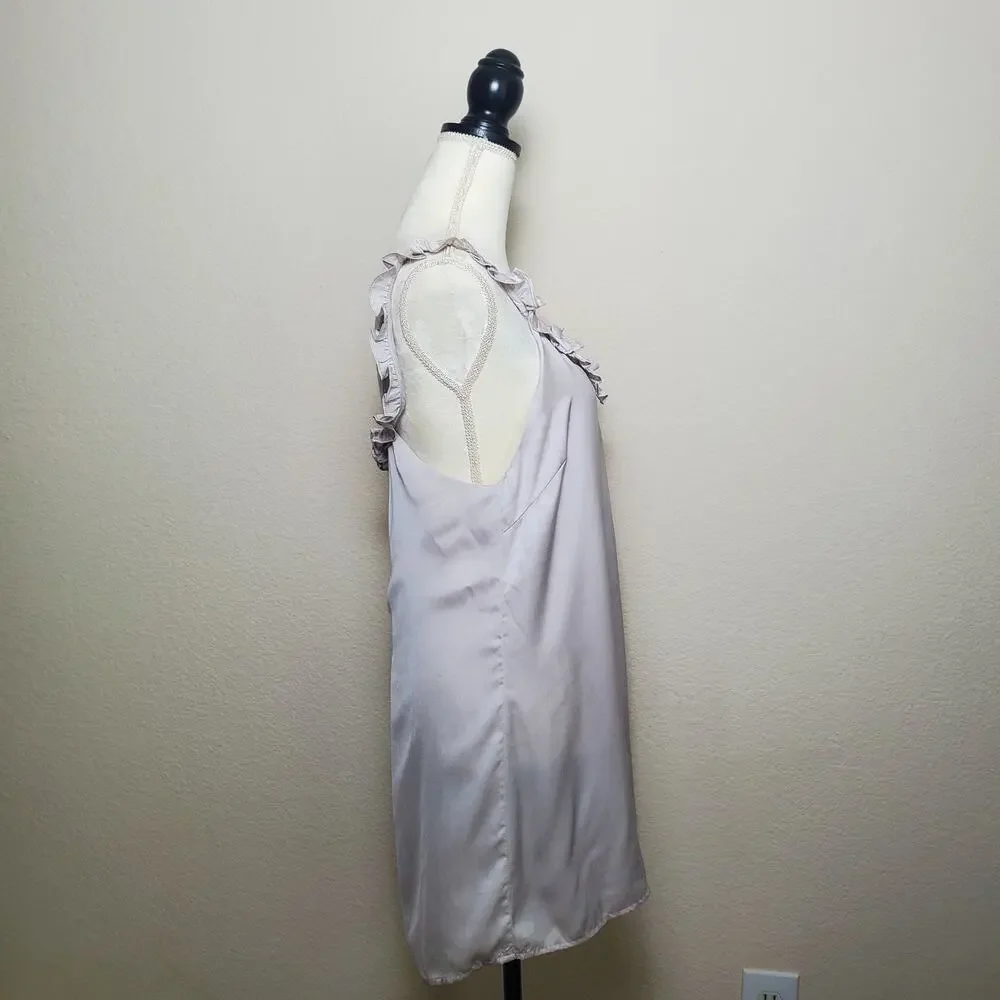 Nasty Gal Silver Romper Large - Picture 2 of 10
